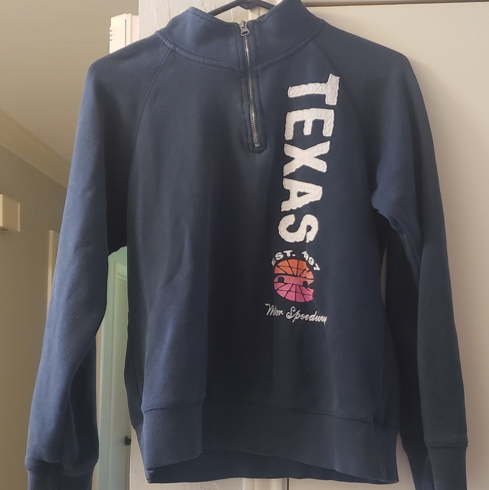 Texas Motor speedway zip sweatshirt